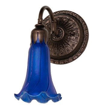 Blue One Light Wall Sconce (261102)