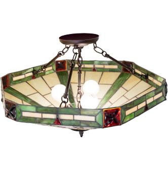 Wilkenson Three Light Semi-Flushmount (261298)