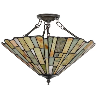 Delta Three Light Semi-Flushmount (261490)