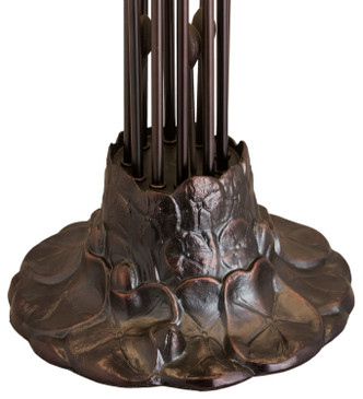 Stained Glass Pond Lily Ten Light Table Lamp (261671)