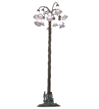 Gray 12 Light Floor Lamp (262121)