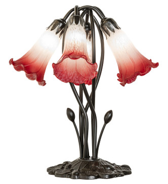 Pink/White Five Light Table Lamp (262217)