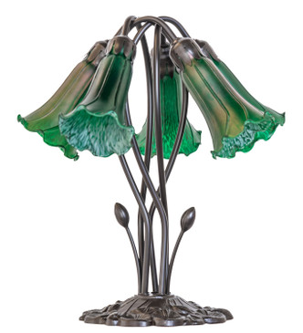 Green Five Light Table Lamp (262219)