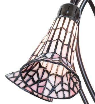 Stained Glass Pond Lily Five Light Table Lamp (262231)