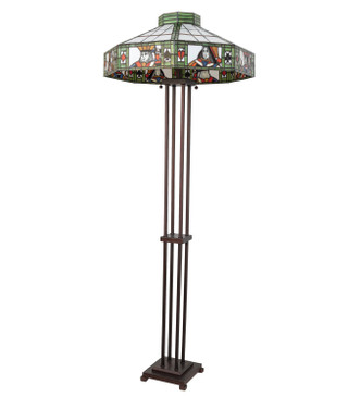 Poker Face Two Light Floor Lamp (262581)