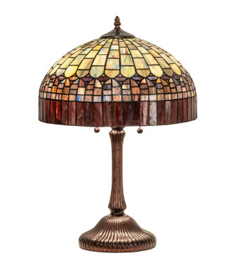 Tiffany Candice Two Light Table Lamp (26322)