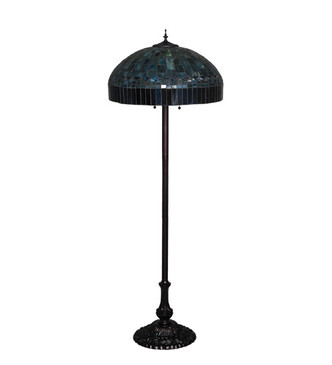 Tiffany Candice Three Light Floor Lamp (26491)