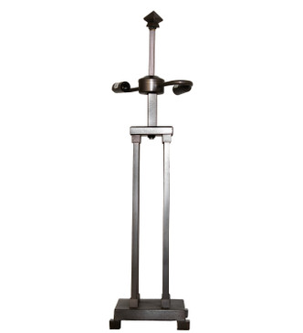 Meyda Tiffany - 265027 - Two Light Table Base - Column Mission - Mahogany Bronze
