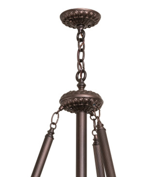 Tiffany Rosebush Five Light Inverted Pendant (26554)