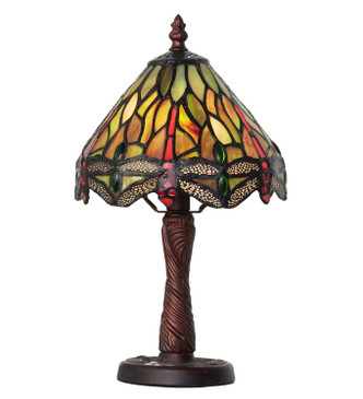 Tiffany Hanginghead Dragonfly One Light Mini Lamp (26614)