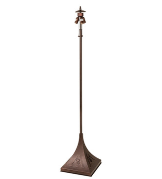 Tiffany Poppy Two Light Floor Lamp (273777)