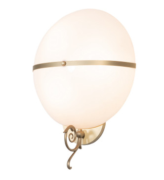 Meyda Tiffany - 280814 - Three Light Wall Sconce - Toccata - Brushed Brass