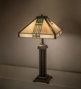 Pasadena Rose Two Light Table Lamp (286706)