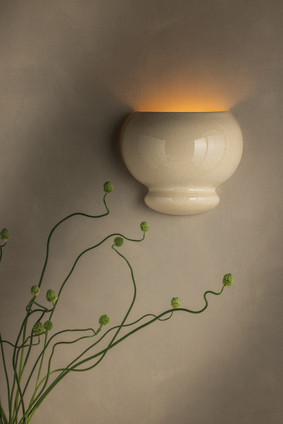 Pia One Light Wall Sconce (H1145101-AGB/CBR)