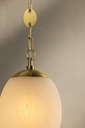 Nell One Light Pendant (H1146701L-AGB)
