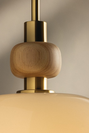Elise One Light Pendant (H1149701L-AGB)