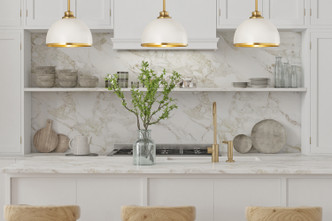 Landry One Light Pendant (1004P10-MW-RB)