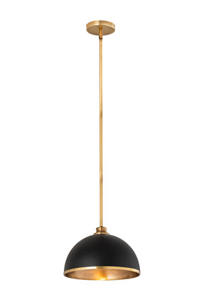 Landry One Light Pendant (1004P14-MB-RB)