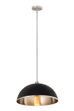 Landry One Light Pendant (1004P20-MB-BN)
