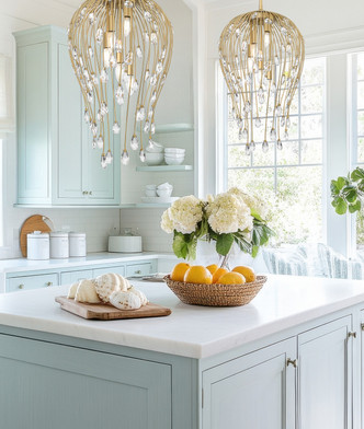 Gabriella Five Light Pendant (1957P15-MGLD)
