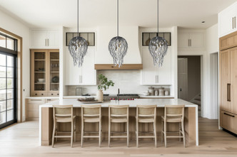 Gabriella Six Light Pendant (1957P18-MB)
