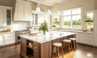 Fleur One Light Pendant (1958P12-BN)