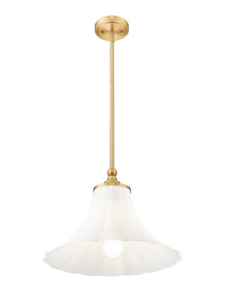Fleur One Light Pendant (1958P16-MGLD)