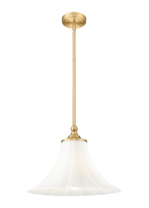 Fleur One Light Pendant (1958P16-MGLD)