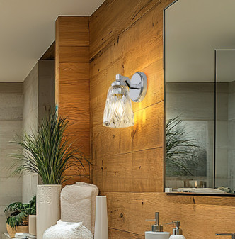 Andree One Light Wall Sconce (1960-1S-CH)