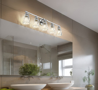 Andree Five Light Vanity (1960-5V-CH)