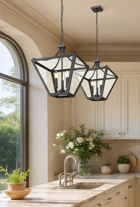 Montalcino Three Light Chandelier (1961-3C-IO)