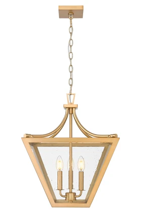 Montalcino Three Light Chandelier (1961-3C-RB)