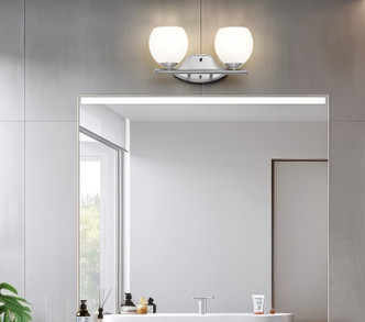 Colette Two Light Vanity (1963-2V-BN)