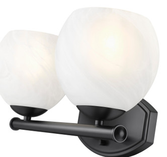 Colette Two Light Vanity (1963-2V-MB)