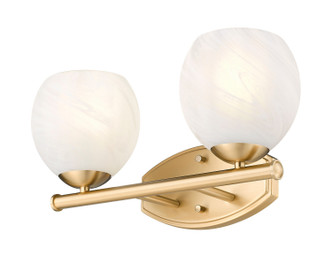 Colette Two Light Vanity (1963-2V-MGLD)