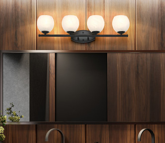 Colette Four Light Vanity (1963-4V-MB)