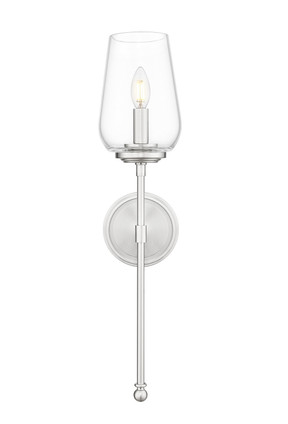 Dominique One Light Wall Sconce (2012-1S-BN)