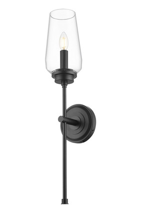 Clara One Light Wall Sconce (2013-1S-MB)