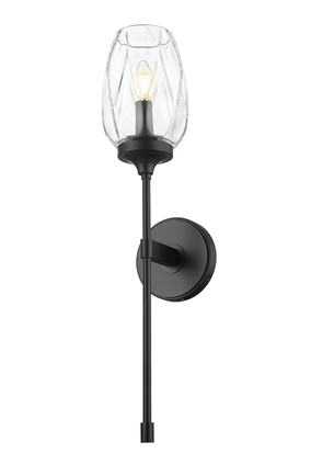 Cassian One Light Wall Sconce (2014-1S-MB)