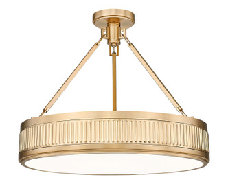 Z-Lite - 3046SF22-MGLD-LED - LED Semi Flush Mount - Quinn - Modern Gold