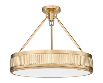 Quinn LED Semi Flush Mount (3046SF22-MGLD-LED)