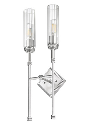 Esme Two Light Wall Sconce (3047-2S-BN)