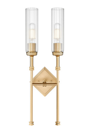 Esme Two Light Wall Sconce (3047-2S-MGLD)