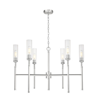 Z-Lite - 3047-6BN - Six Light Chandelier - Esme - Brushed Nickel