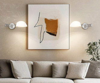 Breton One Light Wall Sconce (3048S-BN)