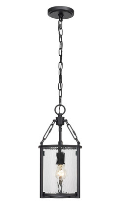 Z-Lite - 346P8-MB - One Light Pendant - Barrington - Matte Black
