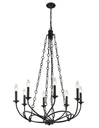 Arabella Eight Light Chandelier (3500-8MB)