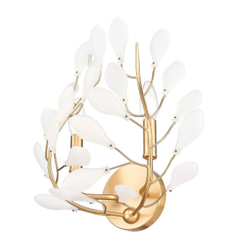 Claudine Two Light Wall Sconce (353-2S-MGLD)