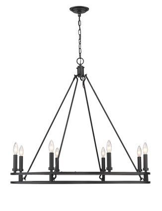 Dennison Eight Light Chandelier (4005-8MB)