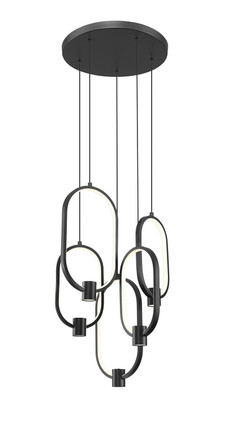 Saros LED Chandelier (4101-5MB-LED)